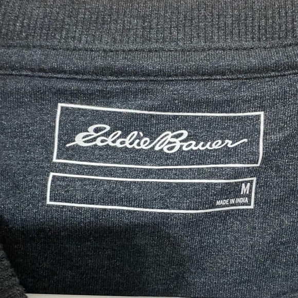 Eddie Bauer Long Sleeve Thermal Crewneck, Dark Grey - Picture 5 of 5